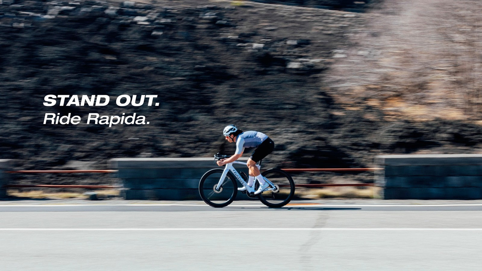 Stand Out. Ride Rapida.